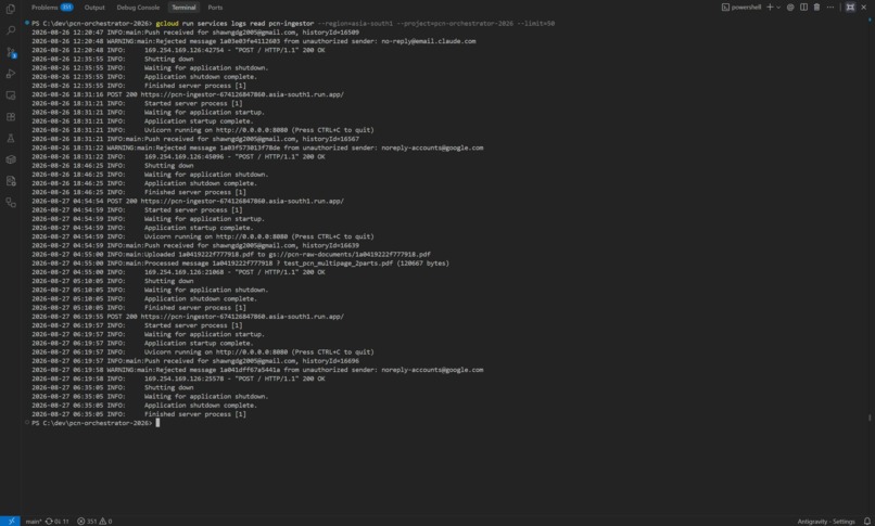 PCN Triage Orchestrator – screenshot 4