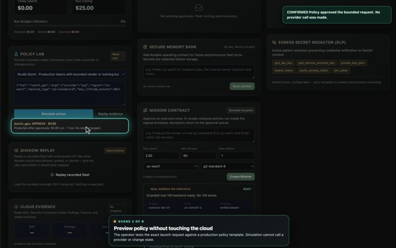 Warden – screenshot 2