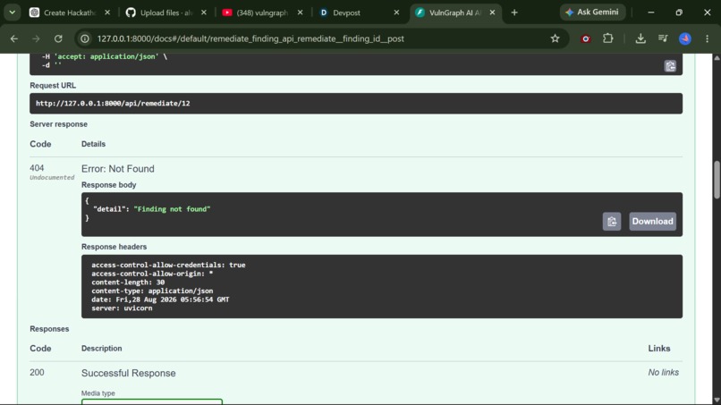 VulnGraph AI – screenshot 2
