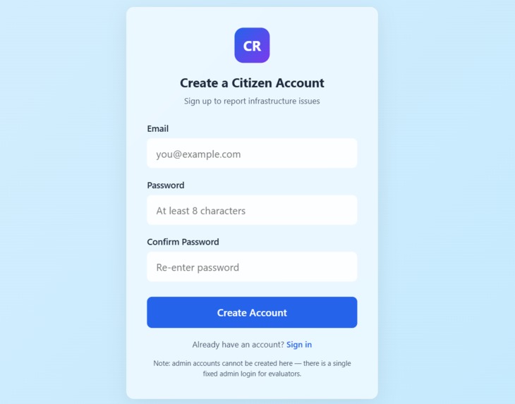 CivicResolve – screenshot 2