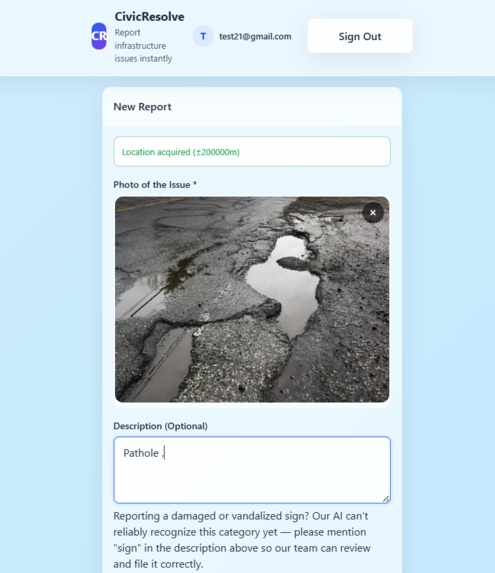 CivicResolve – screenshot 3