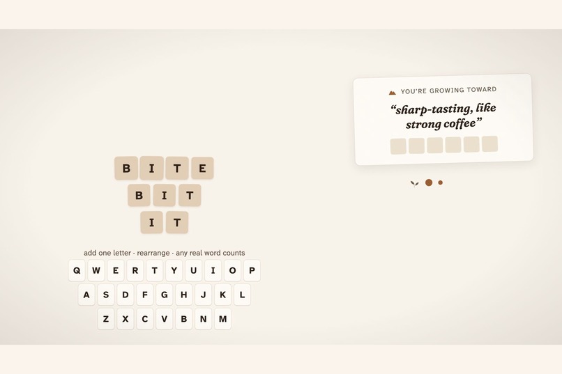 Wordscend – screenshot 1
