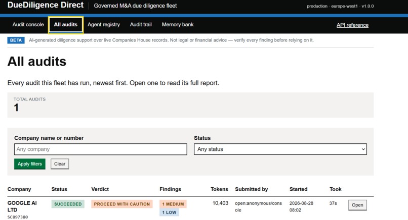 DueDiligence Direct – screenshot 6