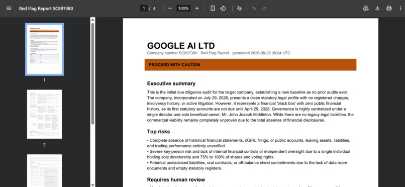 DueDiligence Direct – screenshot 5