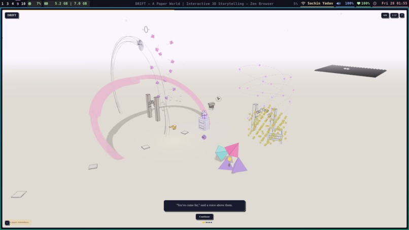 DRIFT -- A Paper World – screenshot 5