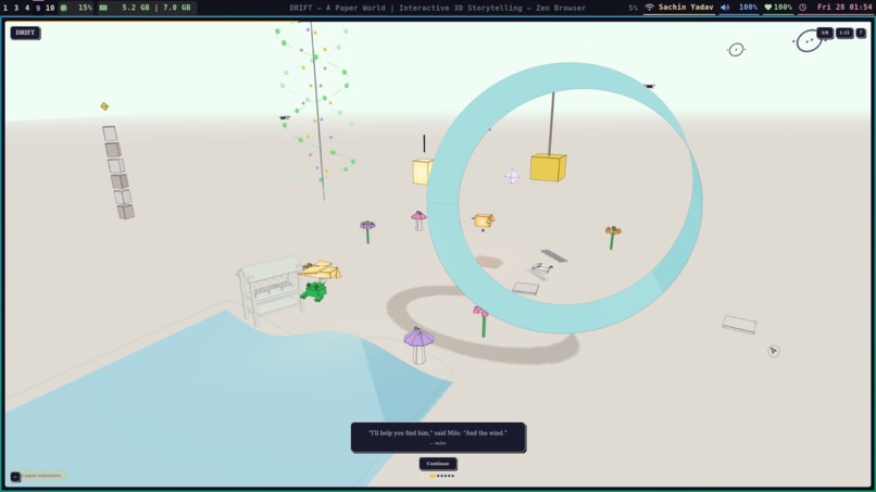 DRIFT -- A Paper World – screenshot 7