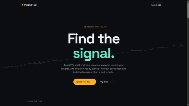 InsightFlow – screenshot 1