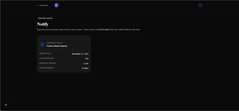 Contract Guardian – screenshot 4