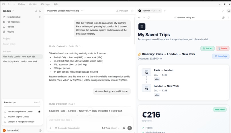 tripwise – screenshot 2