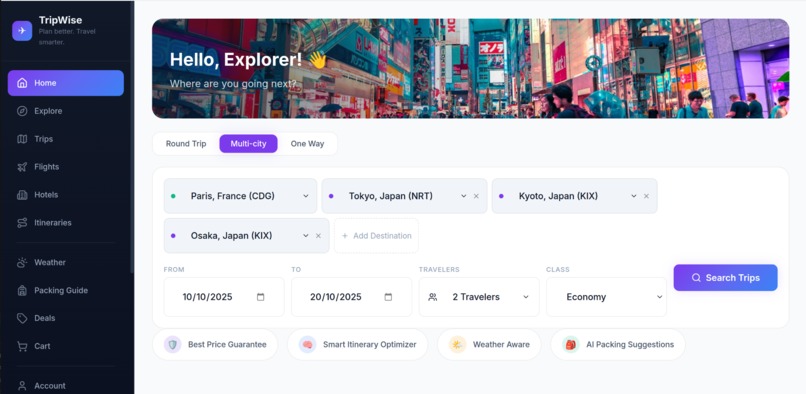 tripwise – screenshot 3