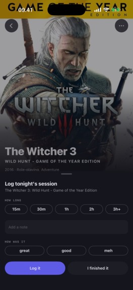 Playwall: your game backlog, minus the guilt – screenshot 4