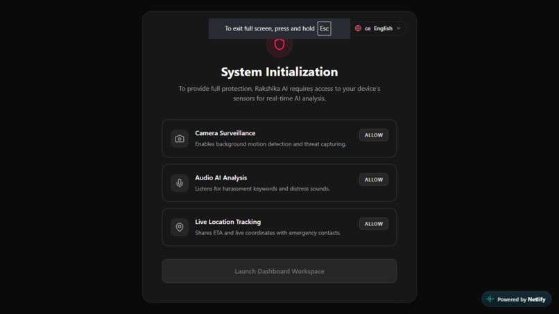 RAKSHIKA AI – screenshot 1
