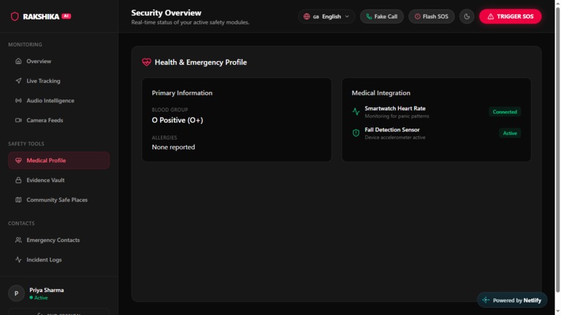 RAKSHIKA AI – screenshot 2