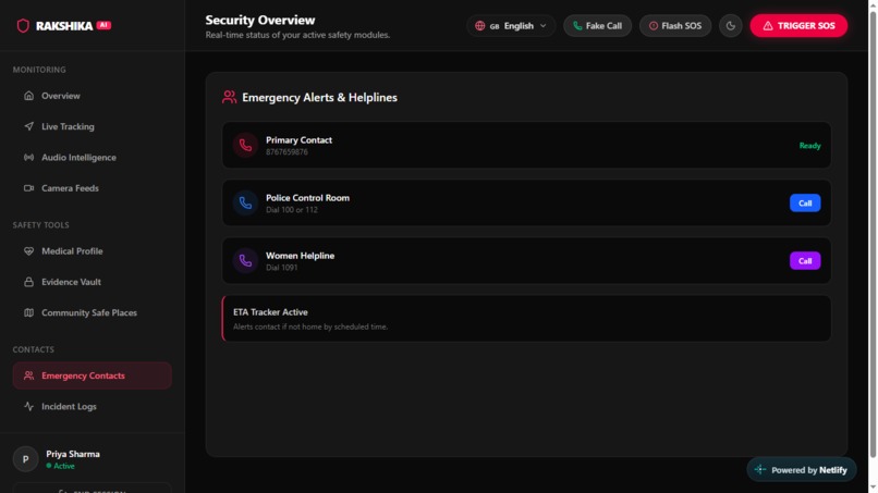 RAKSHIKA AI – screenshot 3