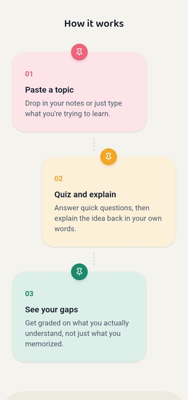Teach loop  – screenshot 3
