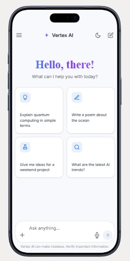 Vertex AI Mobile – screenshot 1