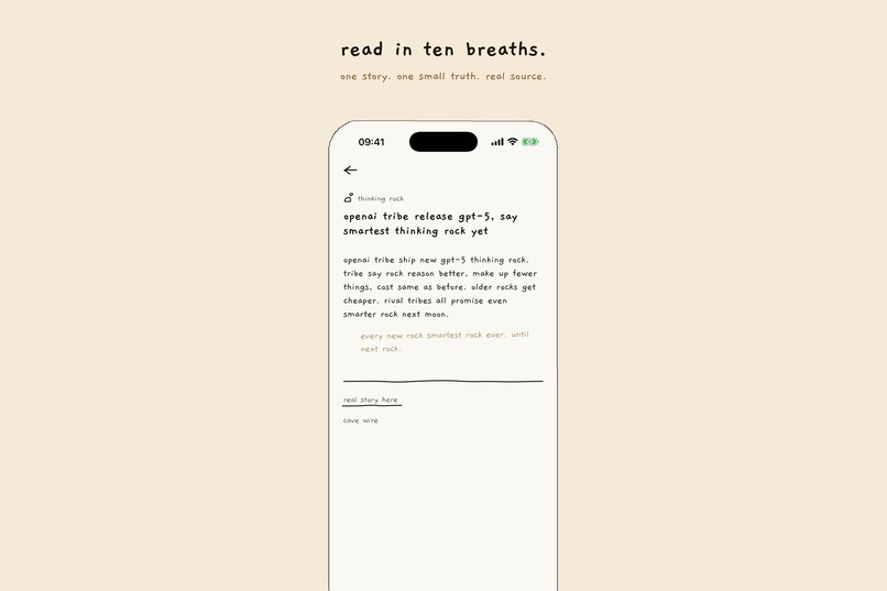 Grug News - simple daily – screenshot 2