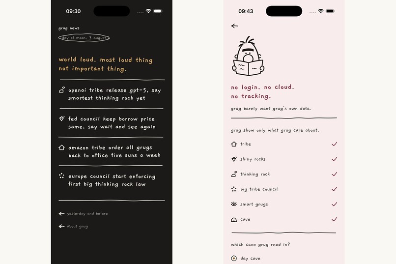 Grug News - simple daily – screenshot 6