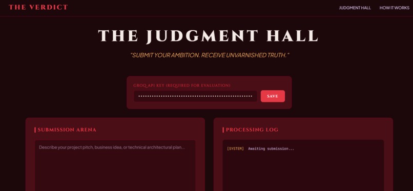 The Verdict – screenshot 1