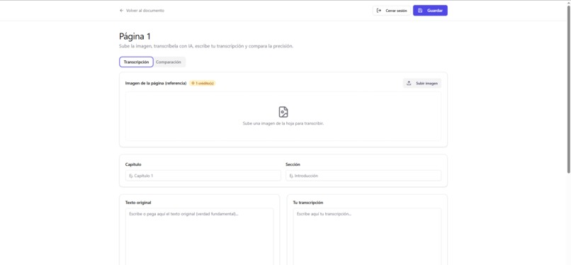 Transcirp – screenshot 1