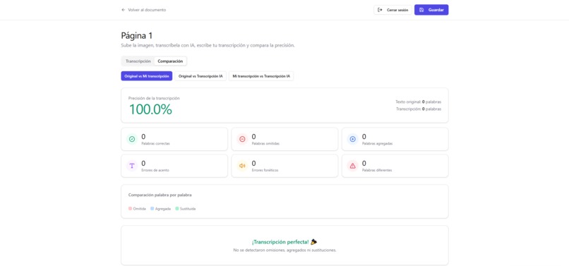 Transcirp – screenshot 2