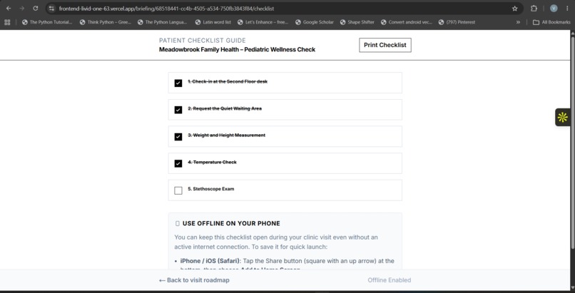 ClinicPrep – screenshot 2