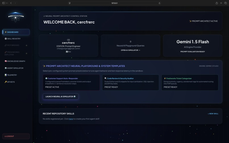 agent X platform – screenshot 7