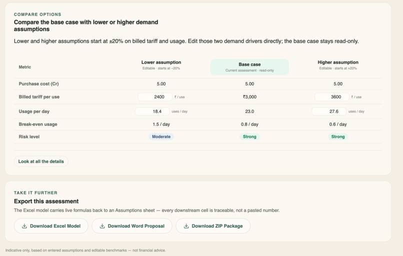 CapexIQ – screenshot 6