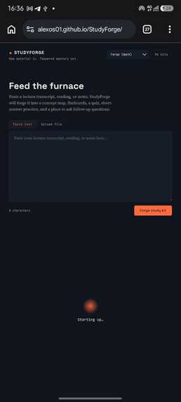 StudyForge – screenshot 1