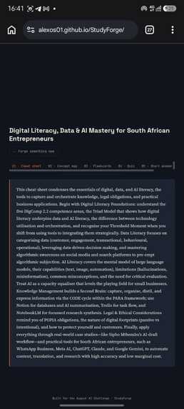 StudyForge – screenshot 6