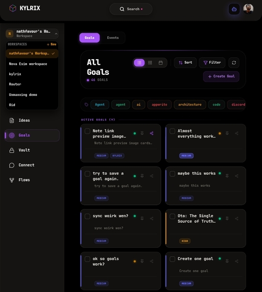 kylrix – screenshot 2