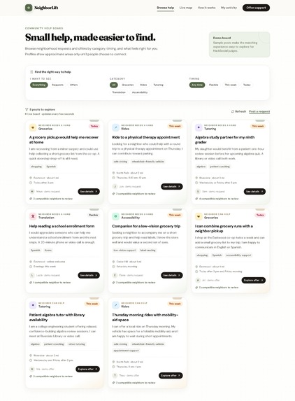  NeighborLift – screenshot 4
