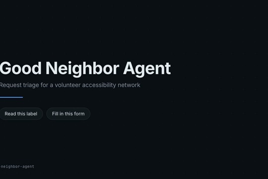 Good Neighbor Agent – screenshot 1