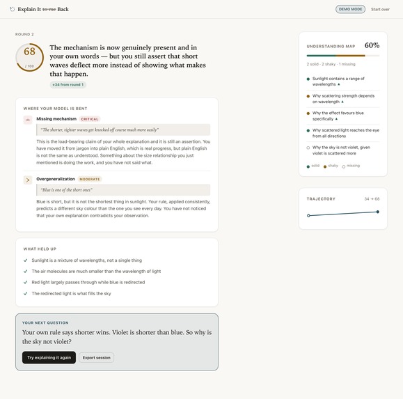 Explain It Back – screenshot 4