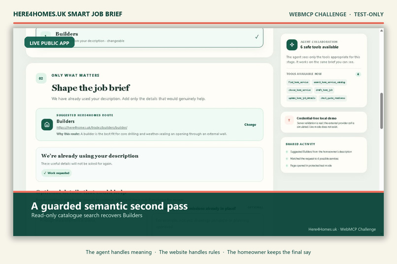 Here4Homes.uk Smart Job Brief – screenshot 3