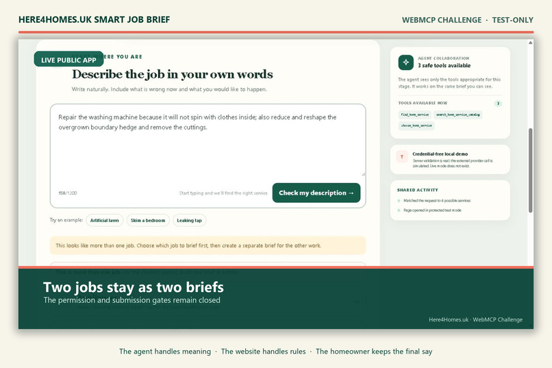Here4Homes.uk Smart Job Brief – screenshot 4