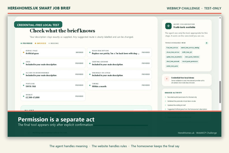 Here4Homes.uk Smart Job Brief – screenshot 5
