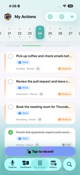 Audio Action – screenshot 4