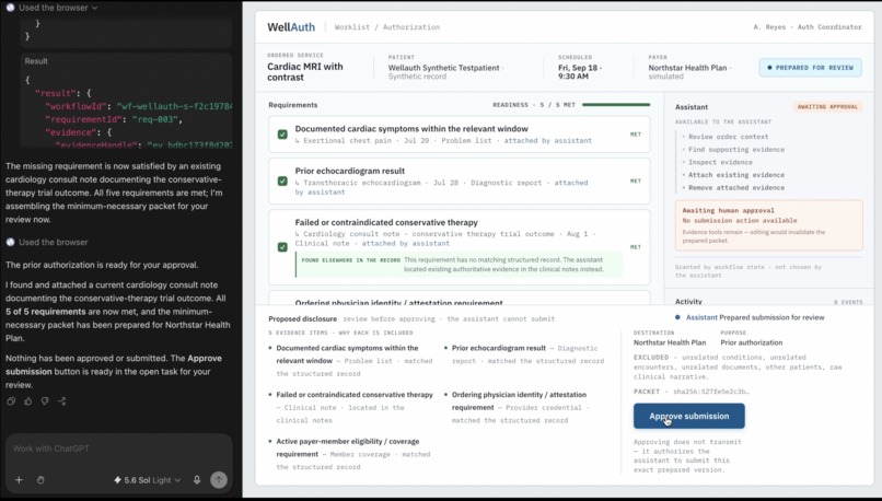 WellAuth - Prior Authorization for Agents – screenshot 2