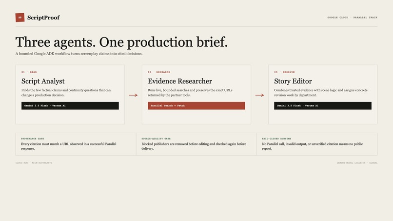 ScriptProof – screenshot 1
