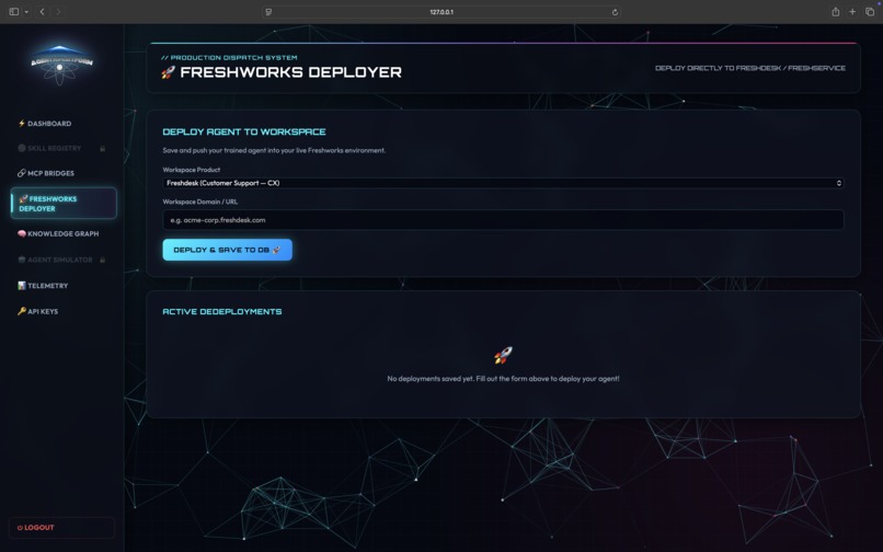 agent X platform – screenshot 4