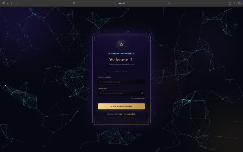 agent X platform – screenshot 6