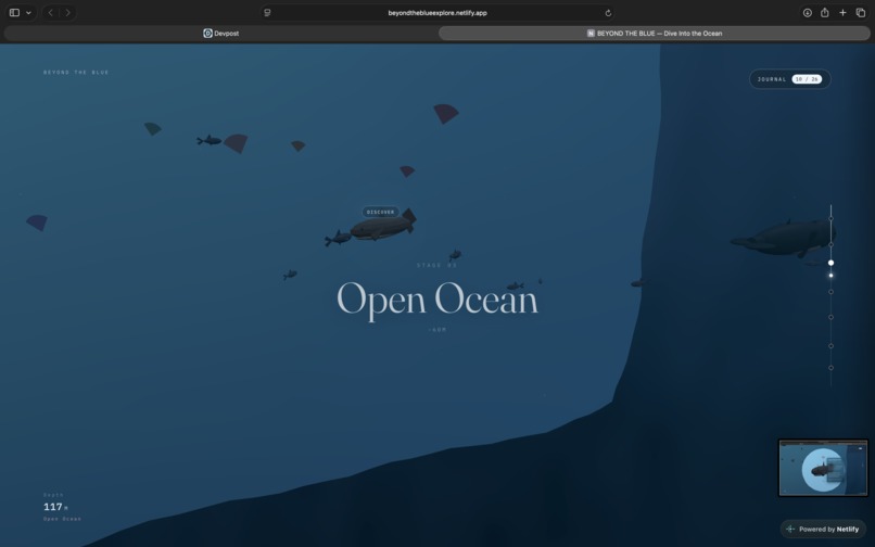 Beyond the Blue – screenshot 1