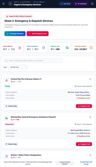 Smart City Management Platform – screenshot 7