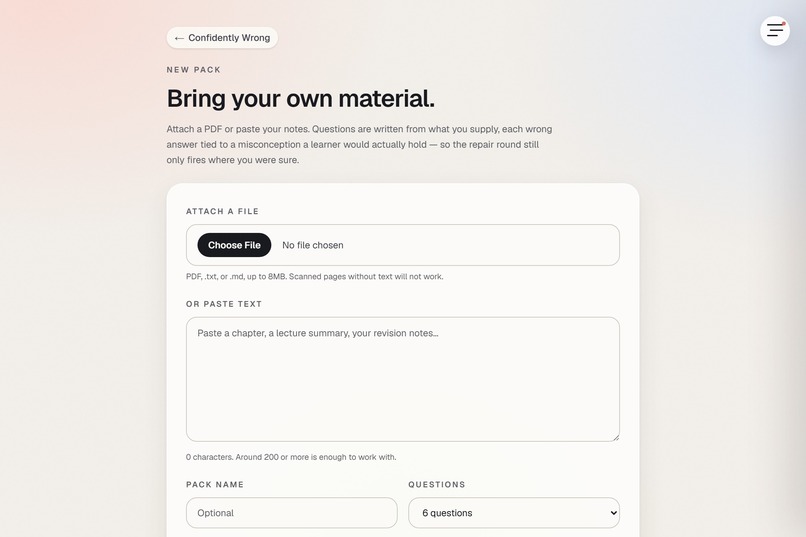 Confidently Wrong – screenshot 3