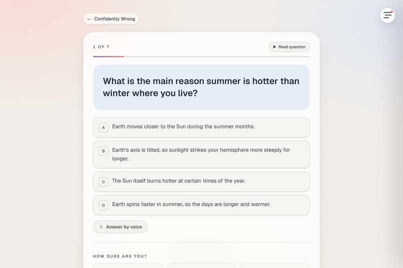 Confidently Wrong – screenshot 4