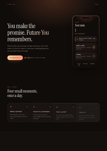 FUTURE YOU – screenshot 1