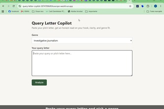 Query Letter Copilot