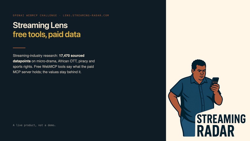 Streaming Lens — streaming market data, agent-native – screenshot 9