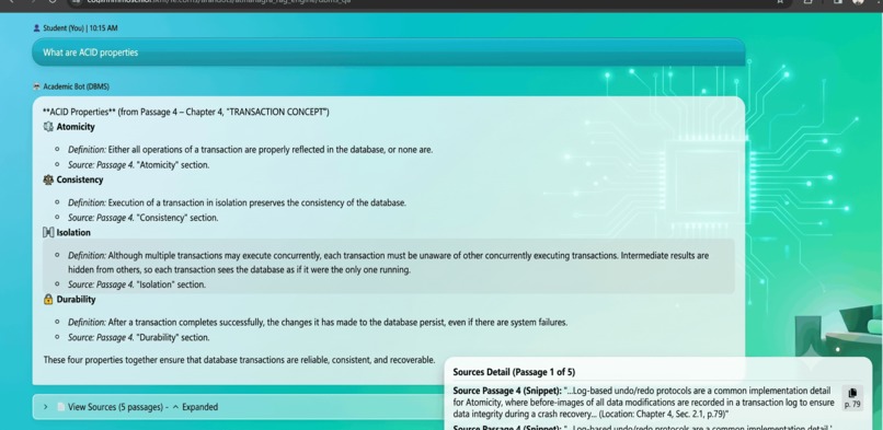 Smart RAGging – screenshot 4